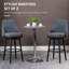 Tabouret de bar rotatif 29,5 po Annaleya-373974291