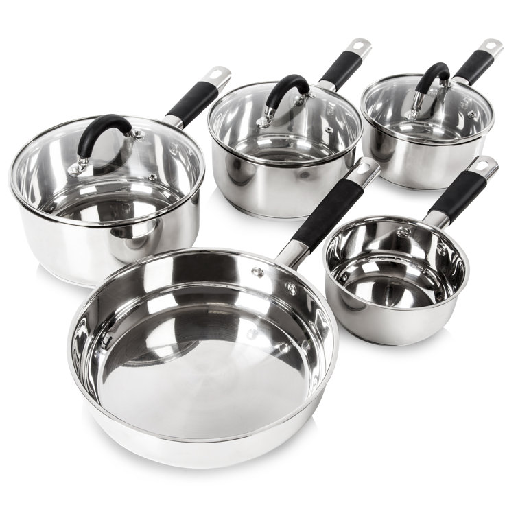 Essential 5 - Piece Stainless Steel Cookware Set