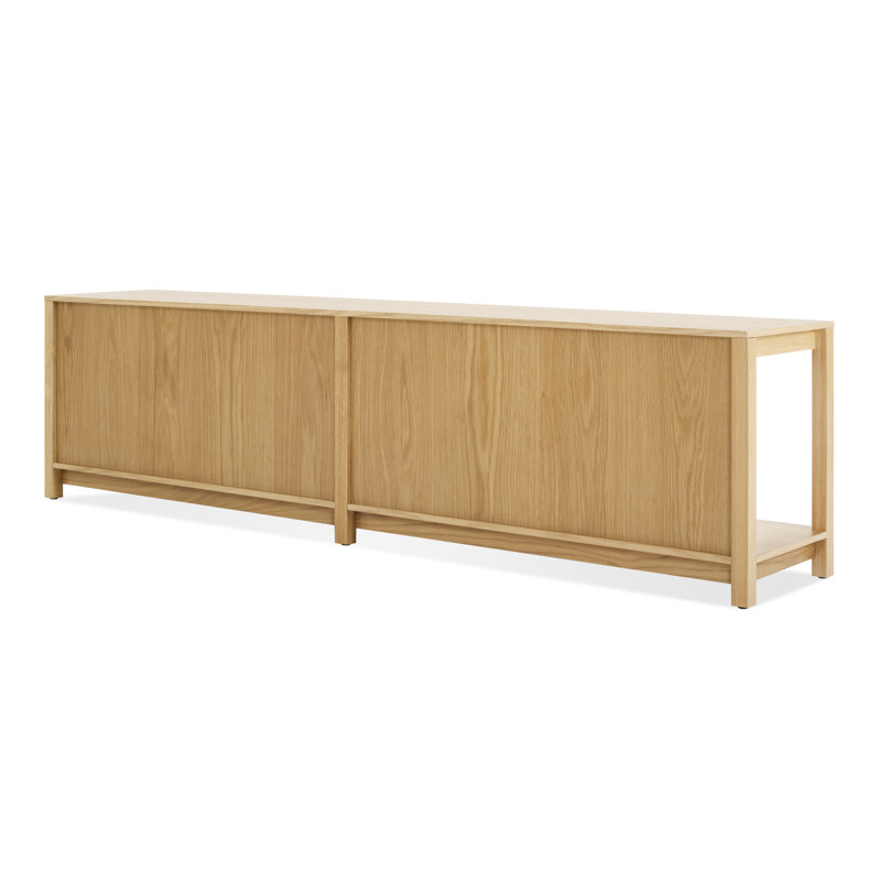 Open Plan Storage Bench, White Oak