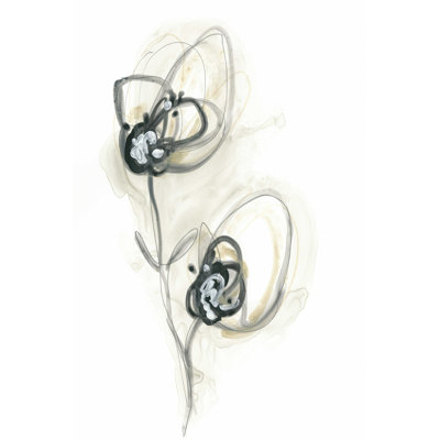 Étude florale monochrome