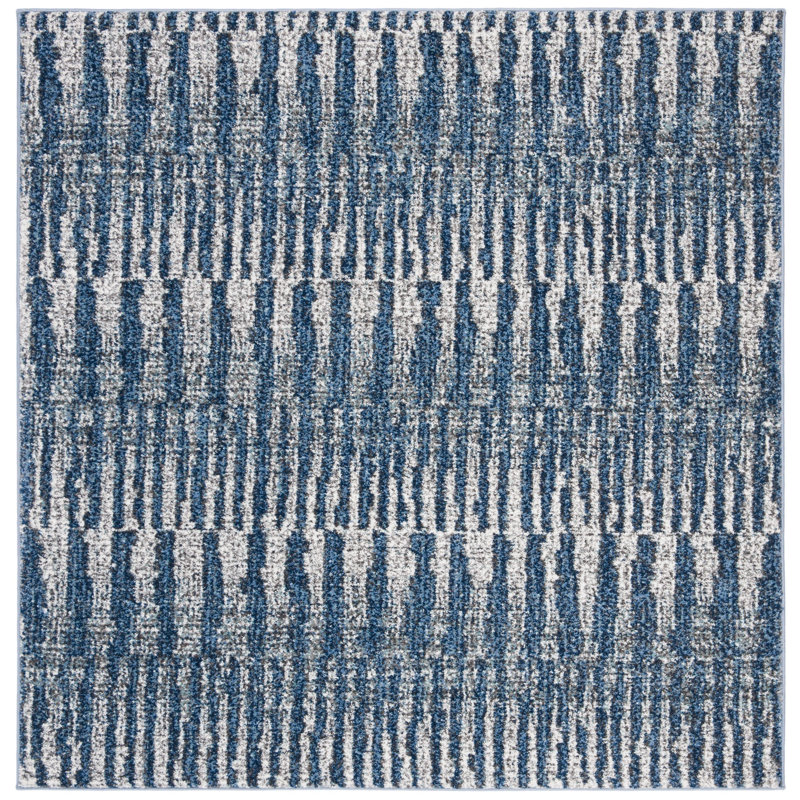 Tapis abstrait Katzer Performance, Carré 5 pi 3 po