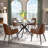 Tushima Arm Chair Dining Chair (Set of 4)-1788824865