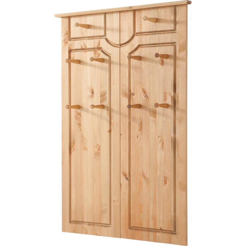 Sehnaz 81cm Wall Mounted Clothes Rack