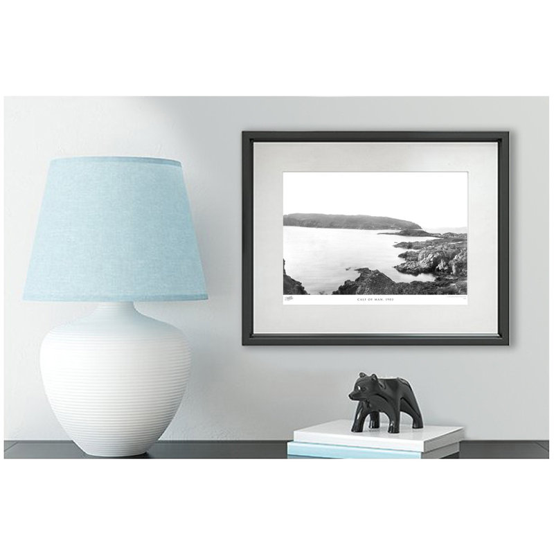 Calf Of Man, 1903 by Francis Frith - Single Picture Frame Print, 60cm H x 80cm W x 2.3cm D