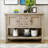 Cambridge Series Buffet Sideboard Console Table with Bottom Shelf-2079525670-2079525671