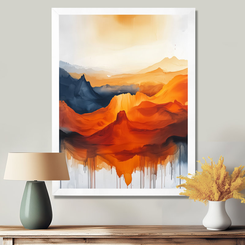 Nusaybah - paysages, impressions sur toile, H 20 po x l 12 po, Reproduction encadrée sans passe-partout, Blanc