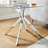 Square End Table With Glass Top-1308037216