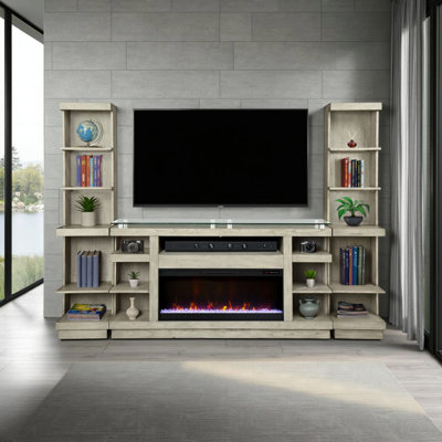 Celino Bookshelf Pier, Set Of 2, No Assembly Required