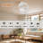 Soraya 22 in. Indoor Ceiling Fan with Dimmable Integrated LED and Remote Control-820131336-820131339