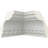 Endurathane Inside Corner Moulding, 2 1/4"P x 2 1/4"H (matches moulding MLD02X02X06LN), Factory Primed