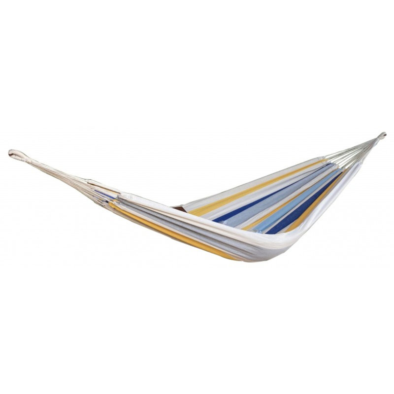 Enriko Double Classic Hammock, Yellow/Blue/White