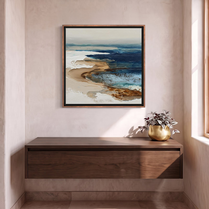 Tide and Terrain, 20" H x 20" W