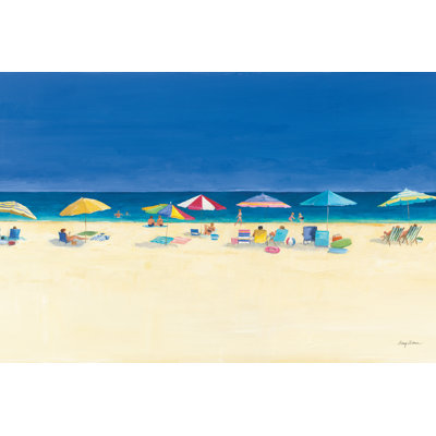 " Day At The Beach " by Avery Tillmon Painting Print
