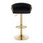 Tabouret de bar pivotant à hauteur ajustable-221016076