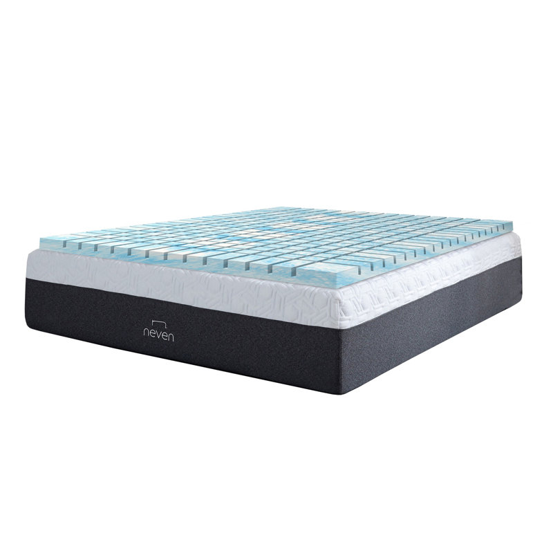Surmatelas en mousse et fibre 4 po Neven® Sensory Foam® UltraFlex®, Très grand