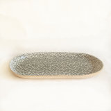 Terrafirma Ceramics Charcoal Lg Fish Platter
