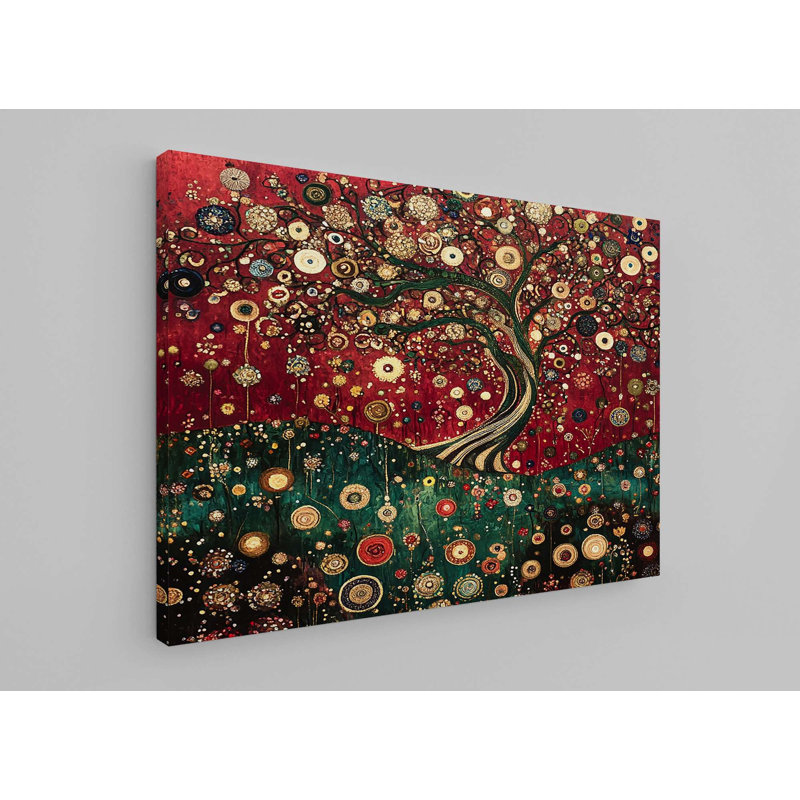 Superbe peinture décorative sur toile, 27,6 po x 39,4 po | 100% toile avec cadre 100% bois (0,8 x 1,2 po d'épaisseur) | Parfait pour le salon, la chambre à coucher ou le bureau - une œuvre d'art accrocheuse pour tout espace