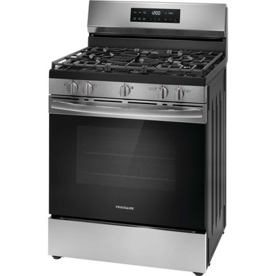 Frigidaire 30" 5.3 cu. ft. Freestanding Gas Range with Quick Boil and Steam Clean