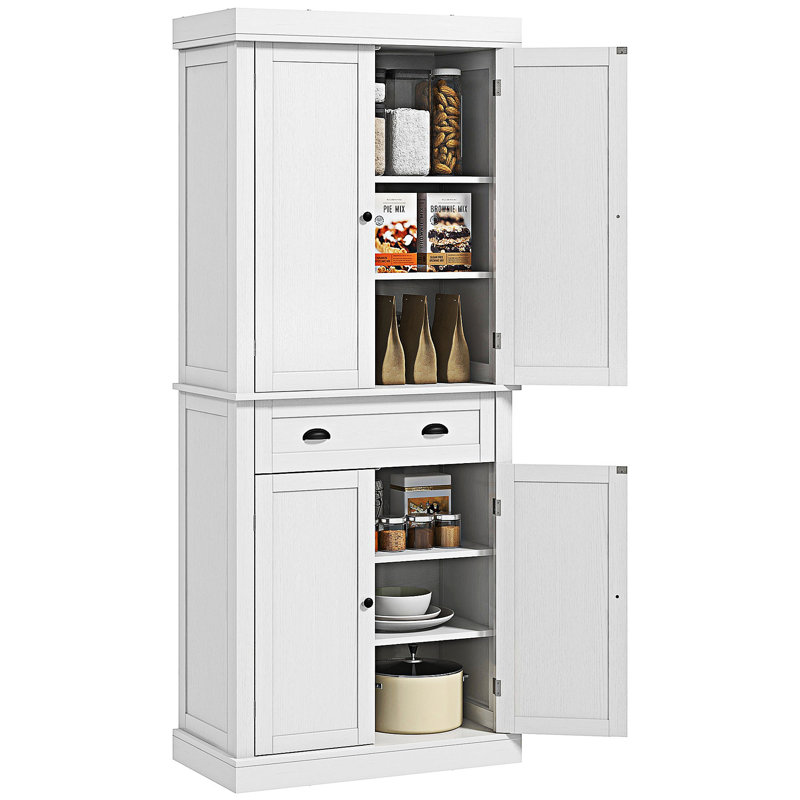 Garde-manger traditionnel avec tablettes réglables