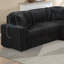 Ensemble de canapé-lit modulaire convertible 4 pièces avec rangement et méridienne coulissante Onyx
