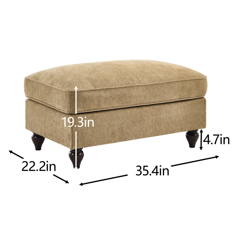 Café, chenille, volants détachables, changement d'apparence, tissu en chenille à fil d'argent, segmenté, coussin amovible, conception courbée, plusieurs options de rangement, plis amovibles pour la maison