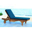 Alvah Outdoor Adjustable Garden Lounger with Cushion-749740541-749740540