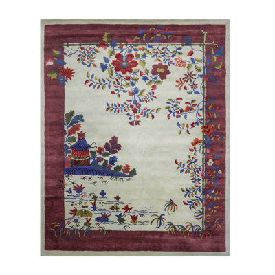 Tapis intérieur / extérieur rectangulaire One-of-a-Kind Ramdas