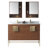 Tortola 60'' Double Bathroom Vanity with Sintered Stone Top-2049803705-2049803708