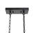 Holbert 5-Light Black Farmhouse Kitchen Island Linear Pendant