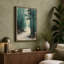 Winter Forest Path Japandi - Wrapped Canvas-434728875-434728885