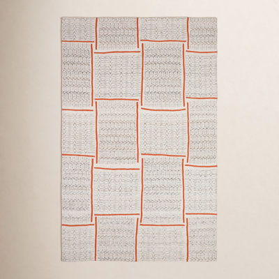 Lenore Plaid Geometric Outdoor Rug