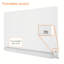 Wall Mounted Magnetic Glass Board-232670358