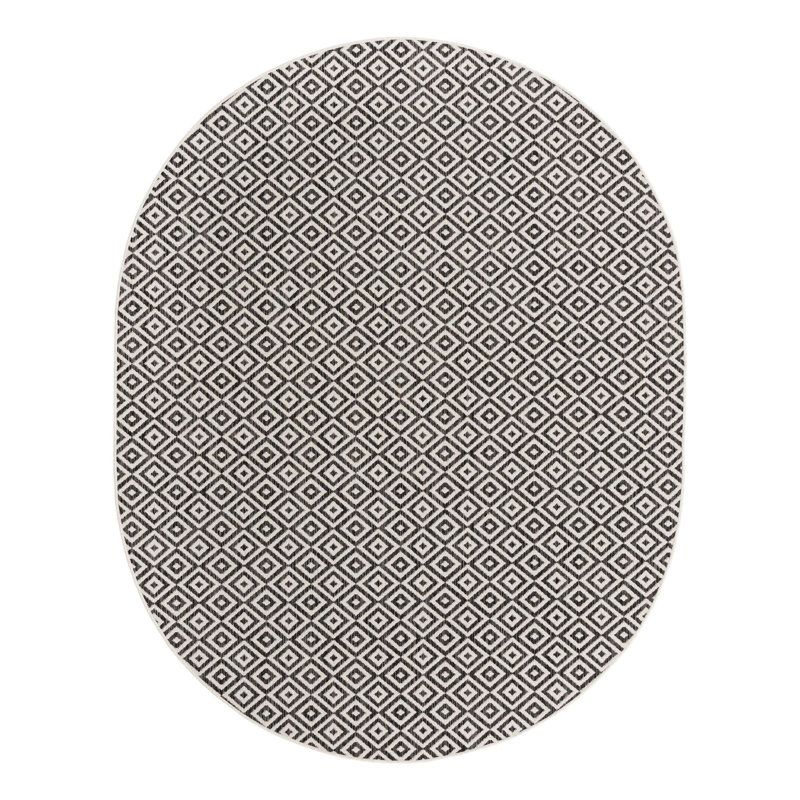 Jill Zarin Costa Rica Indoor/Outdoor Rug, Oval 7'10" x 10'