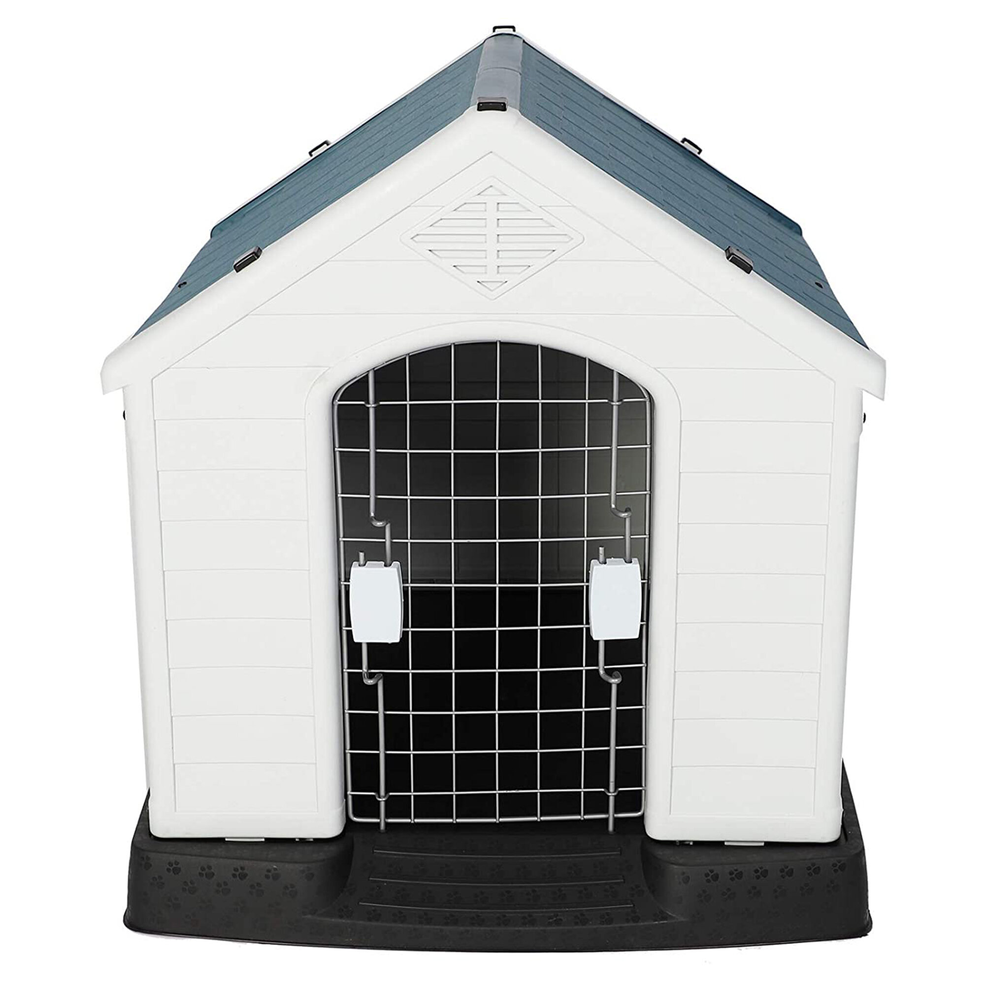 Plastic insulated 2024 dog house