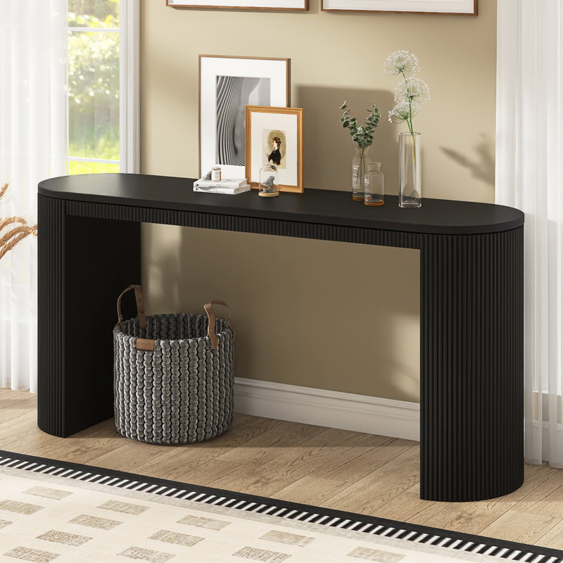 Console 59,2 po, Noir