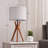 Solid Wood Tripod Lamp-126028444-126028446