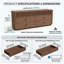 MDF Rectangle Accent Chest
