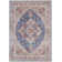 Anthea Tufted Plum Red/Jeans Blue Rug