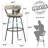Kipton Low Back Swivel Bar & Counter Stool-288789200-273149379