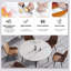 Table de salle à manger moderne moderne en pierre artificielle pour 6 personnes-1774838159