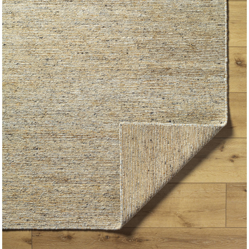 Natural Soumek Abstract Area Rug, Rectangle 9' x 12'