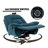 Betzabe Upholstered Swivel Recliner-1611215492
