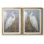 White Heron I, reproduction encadrée de qualité supérieure - prête à être accrochée-974337244-974337247