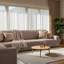 Housse extensible pour canapé d'angle - Facile à nettoyer et durable - Collection Comfort-674137372