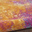 Tapis rose / jaune à motif abstrait Liiam-32973689