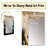 Black Chaos III - Abstract Wall Mirror, Modern Decorative Mirror, Printed Metal Art-439829663