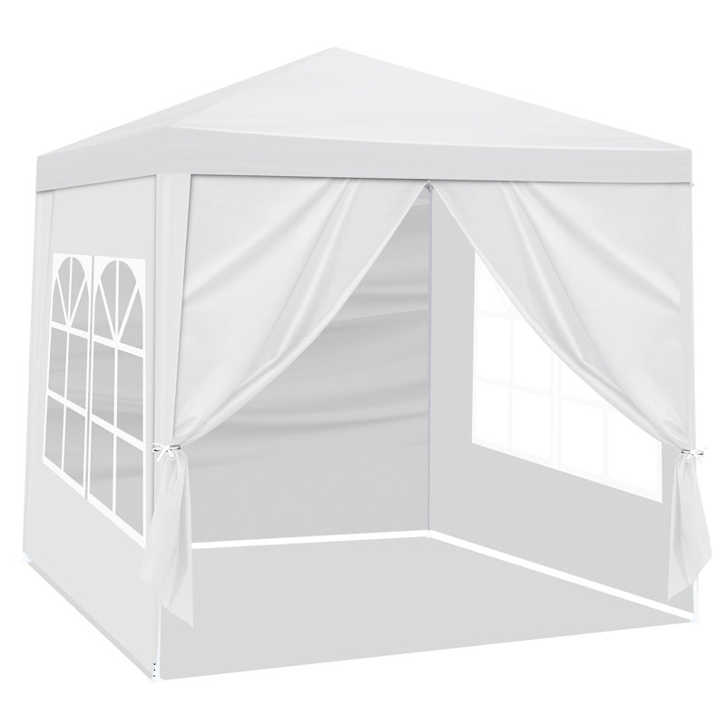 Tente de réception portable 6 côtés 6,5 x 6,5 pi
