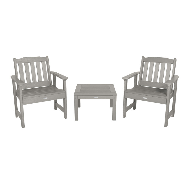Anette 3 Piece Seating Group, Harbor Gray
