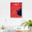 «Dublin City Map», impression de luxe-1011097074-1011097093