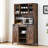 Meshah Sideboard with Bar Hutch-390335078